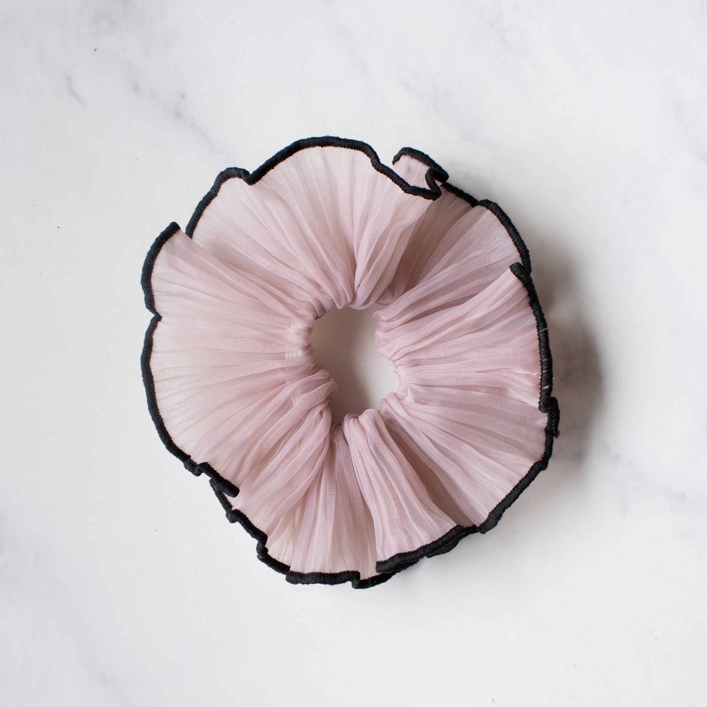 
                      
                        Pleated Organza Scrunchie
                      
                    