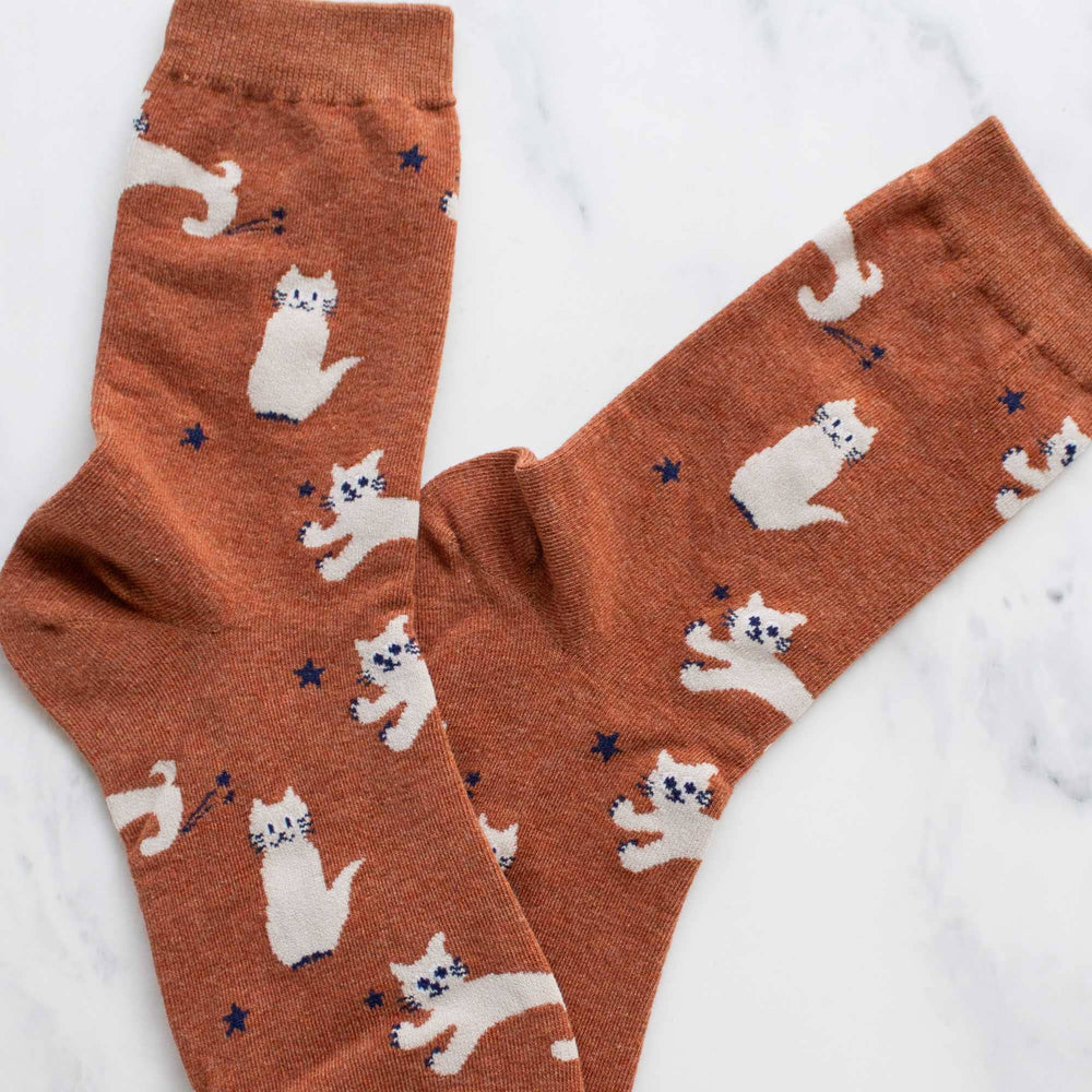 
                      
                        Cat Meow Casual Socks
                      
                    