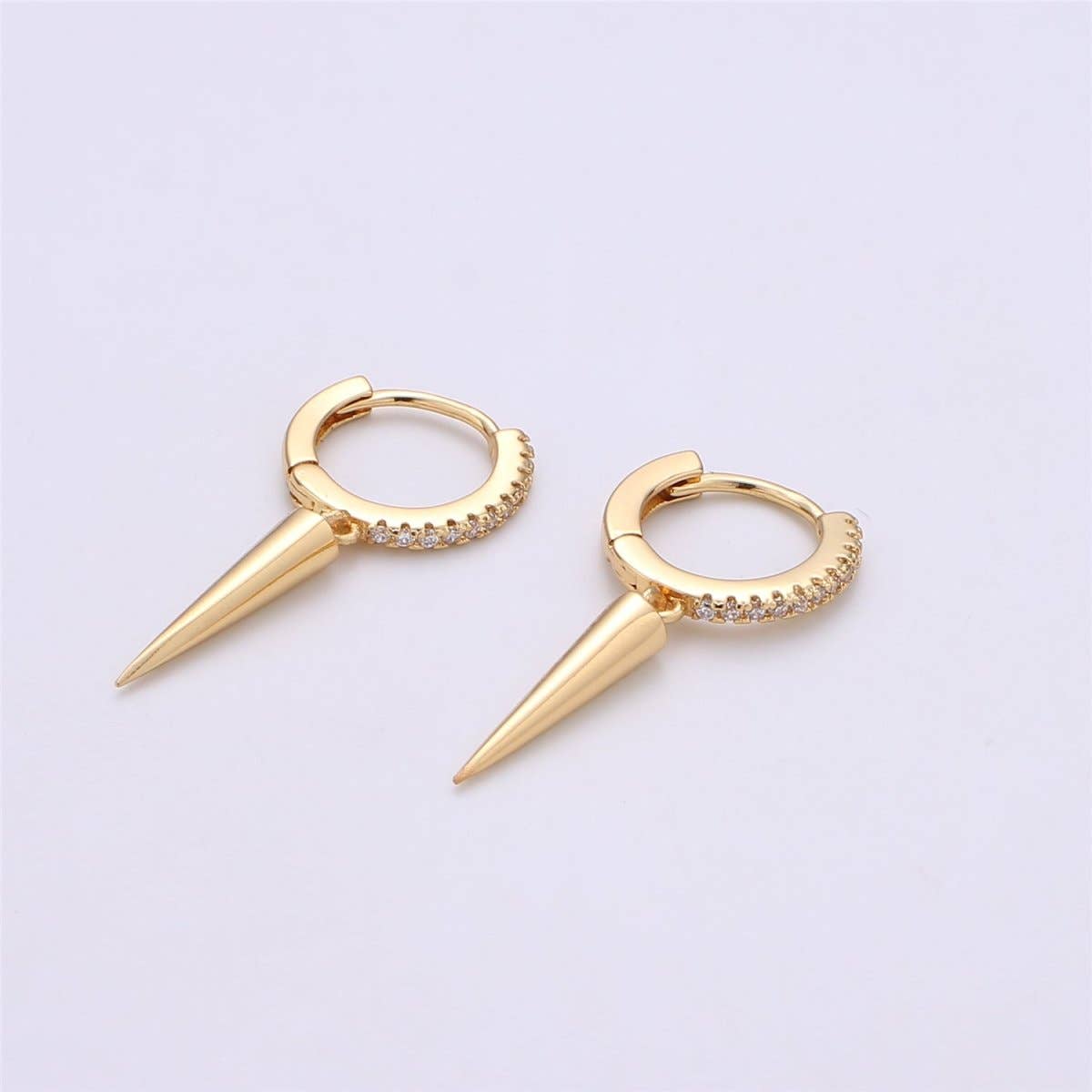 Gold Filled Spike Earrings