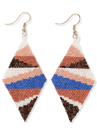 Frida Stripe Earrings - Sedona