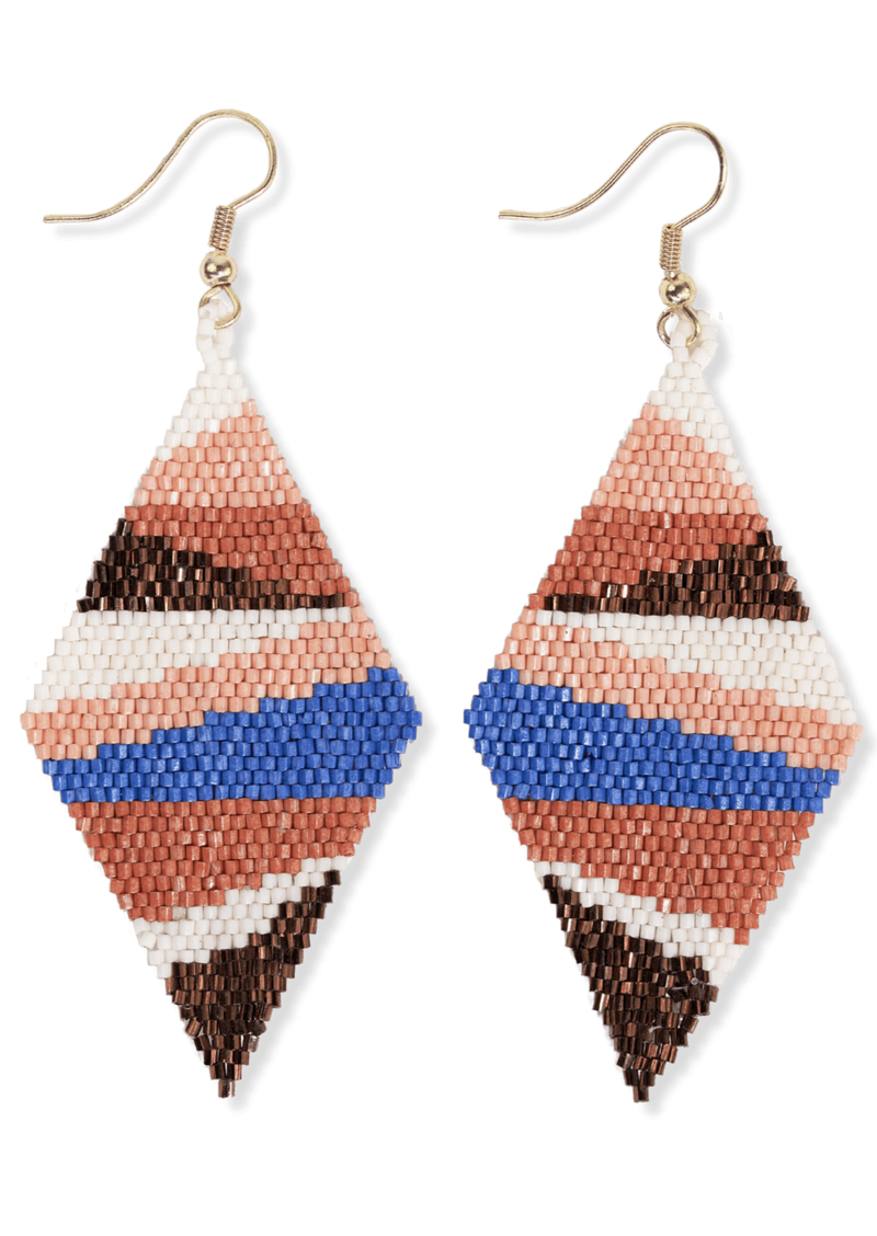 Frida Stripe Earrings - Sedona