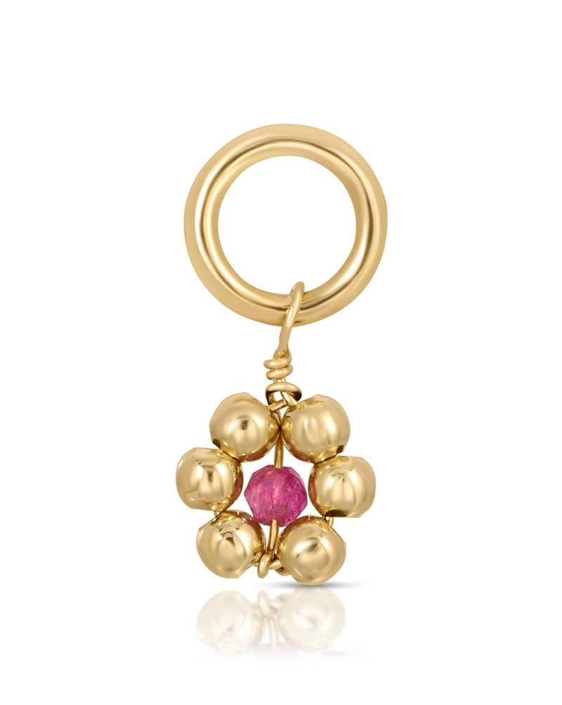 One Love Flowercita Birthstone Charms