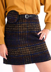 Solange Plaid Skirt
