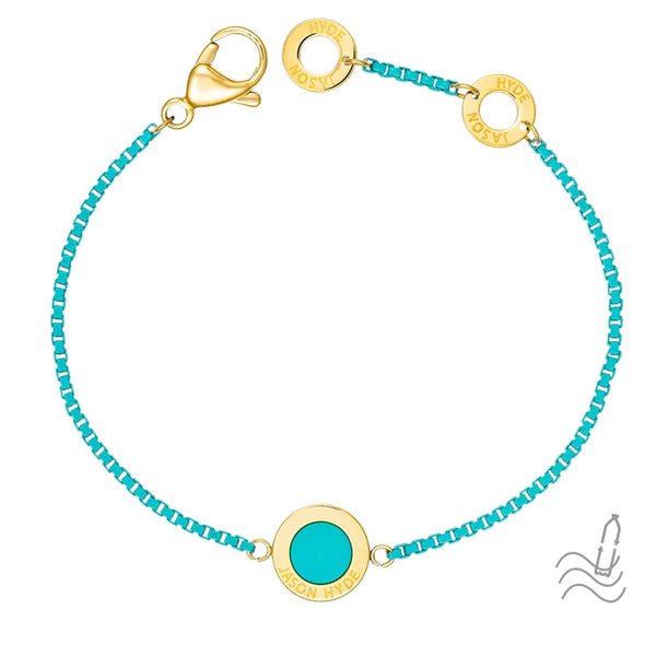 Ocean Turquoise Chip Bracelet