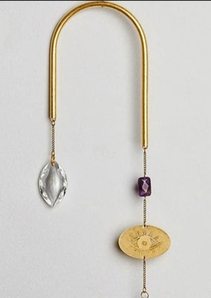 Suncatcher- Evil Eye/Amethyst