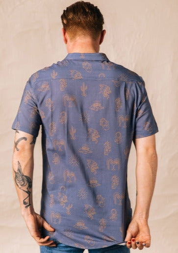 Adios Burritos Button Up Shirt - Men's