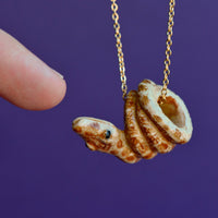 Brown Python Necklace