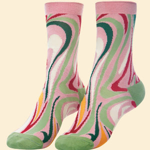 Kaleidoscope Swirls Socks