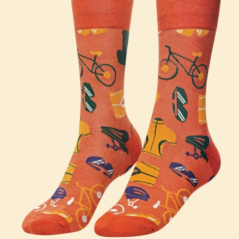 Men's Le Grand Tour Socks - Tangerine