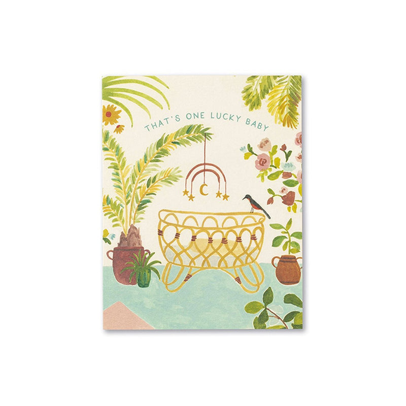 Lucky Baby - Baby Card