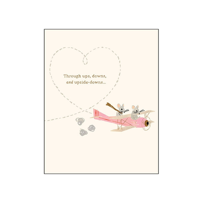 Ups and Downs - Anniversary Card