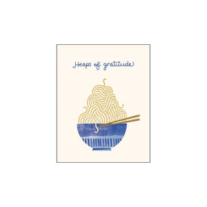 Heaps of Gratitude - Thank You Card