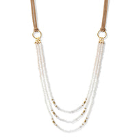 Tammy Triple Layer Beaded Necklace
