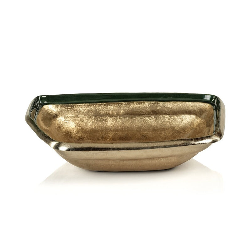 Free Form Gold Accent Bowl