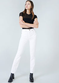 Willa Super High Rise Mom Fit Straight Leg Jean