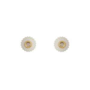 Souk Small Lamp Earrings in Ivory