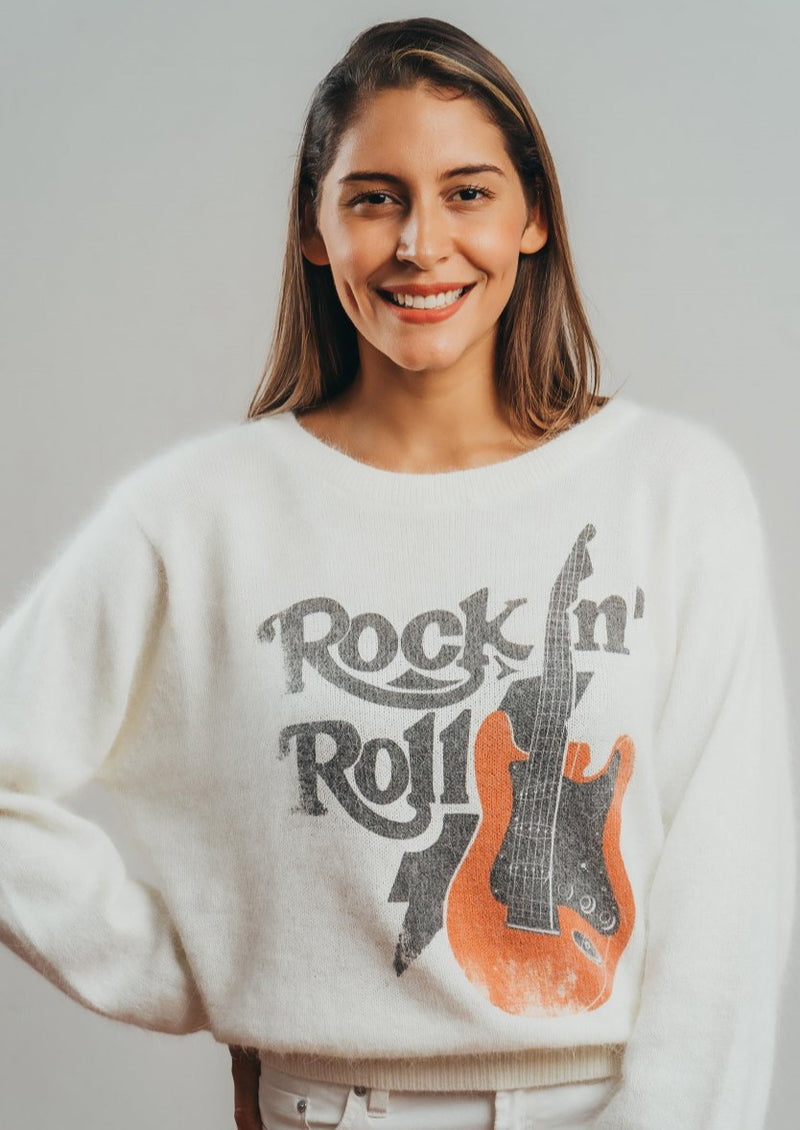 Rock and Roll Cashmere Top