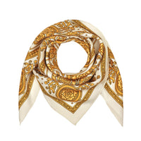 Rococo Silk Scarf - Natural