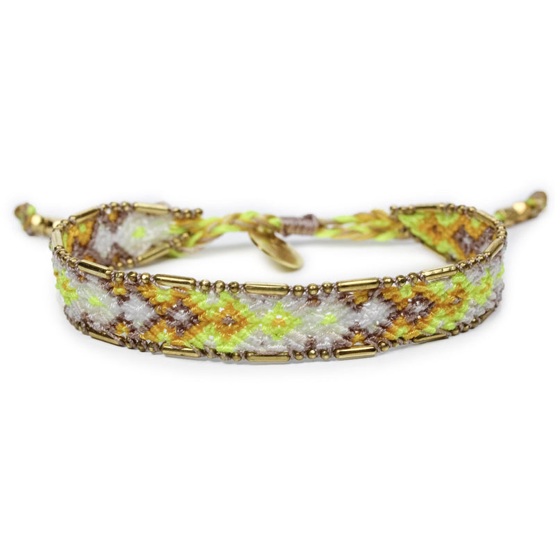 Bali Friendship Bracelet - Yellows